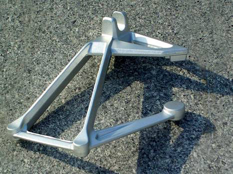 Aluminium-Schmiedeteil Rahmen